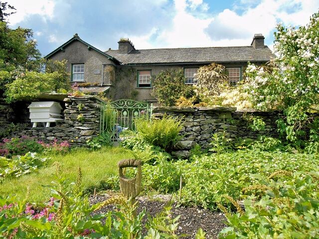 Hill Top farmhouse at Near Sawrey in the Lake District, Beatrix Potter's home